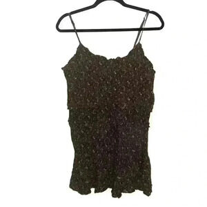 NWT Aeropostale Green Floral Dress Size XL